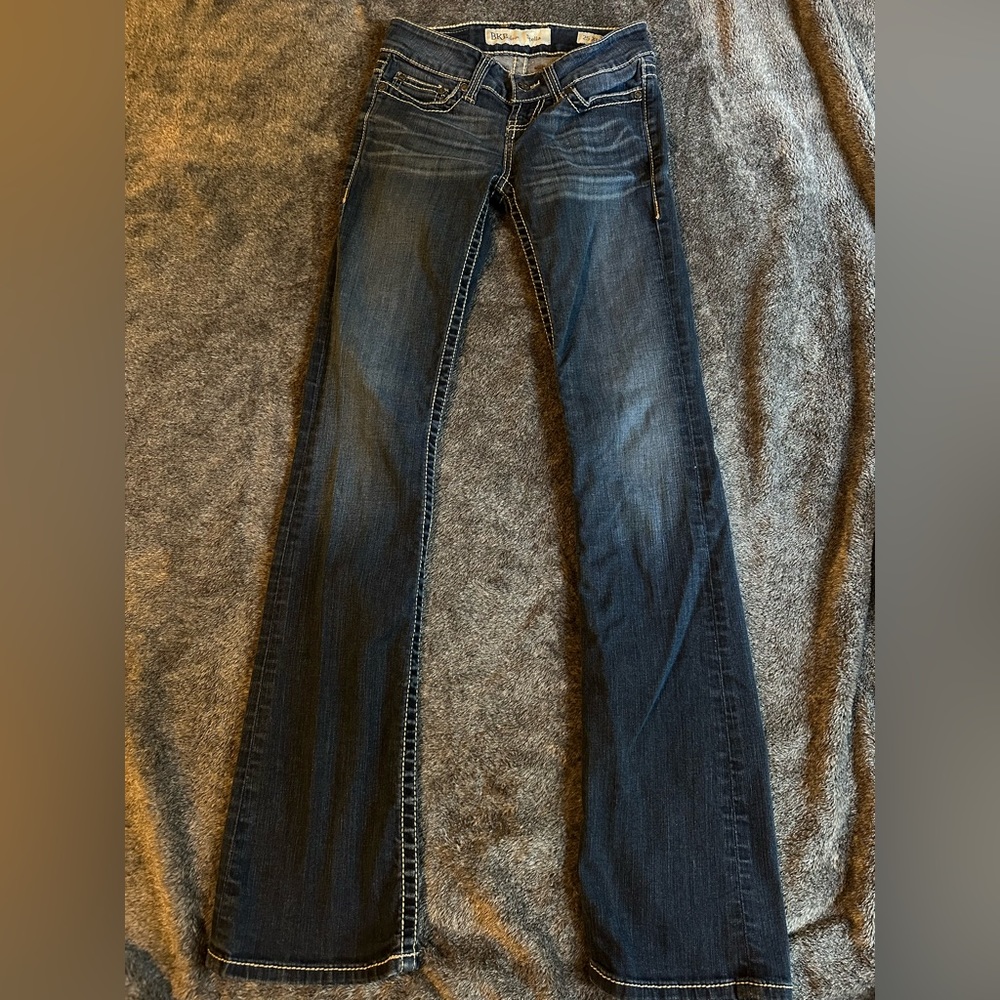 BKE Denim Stella Low Rise Bootcut Jeans